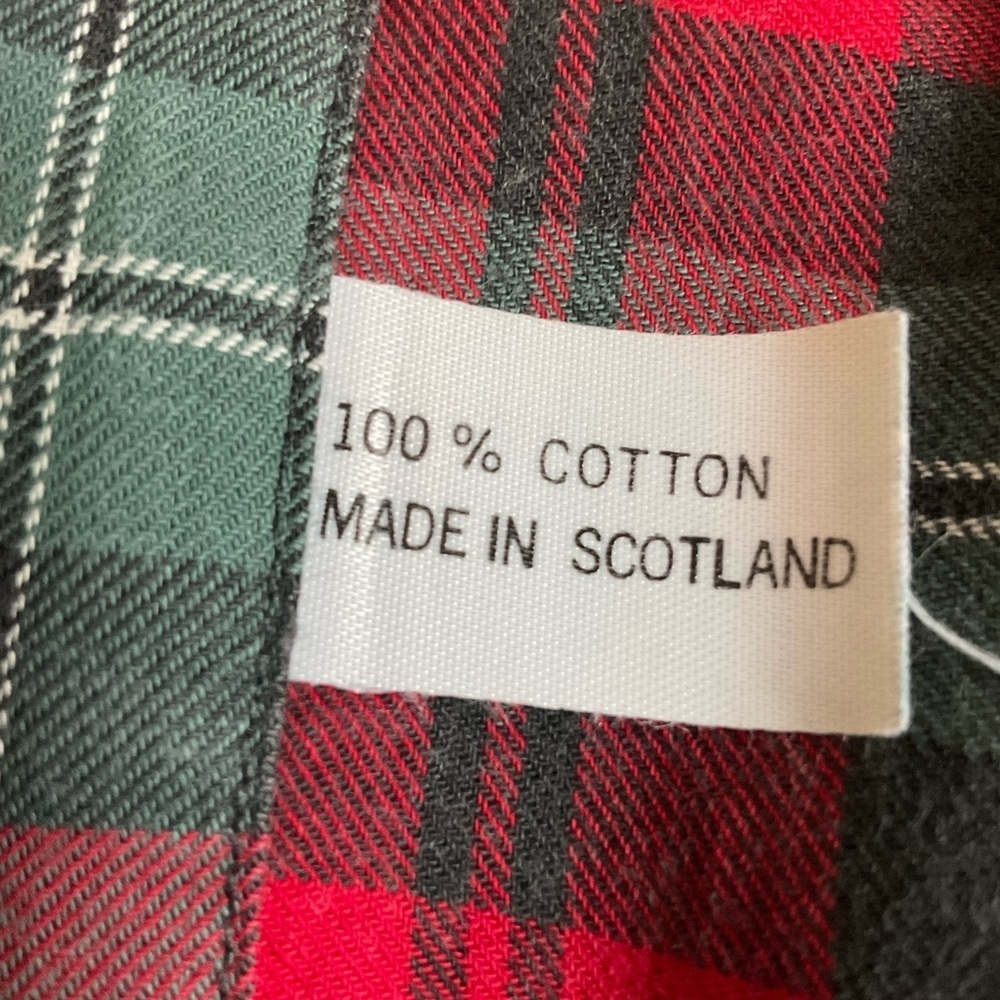 The Scotch House Men’s Vintage Plaid Shirt - Picture 5 of 5